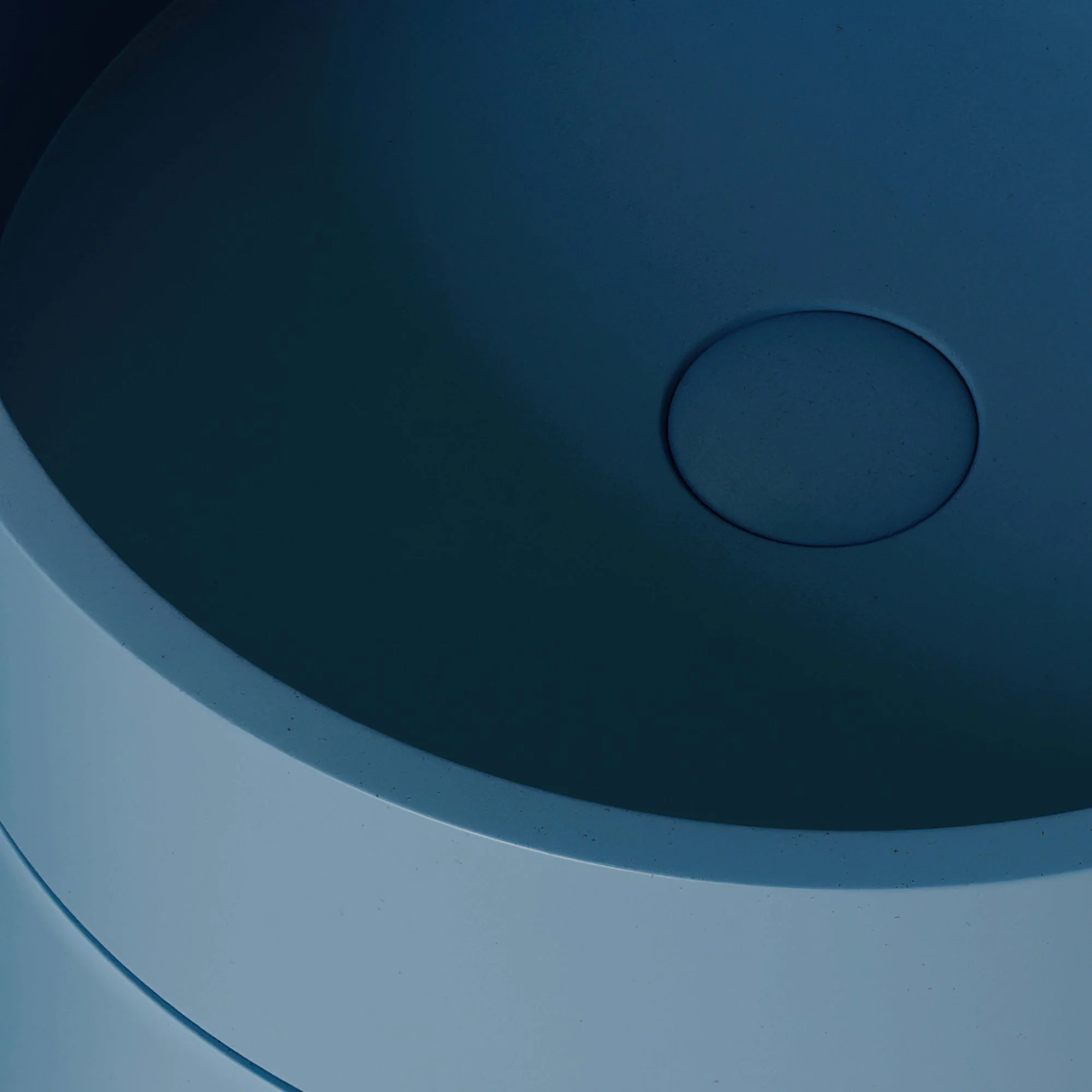 Colonna Azure Concrete Freestanding Basin 400mm - Image 5