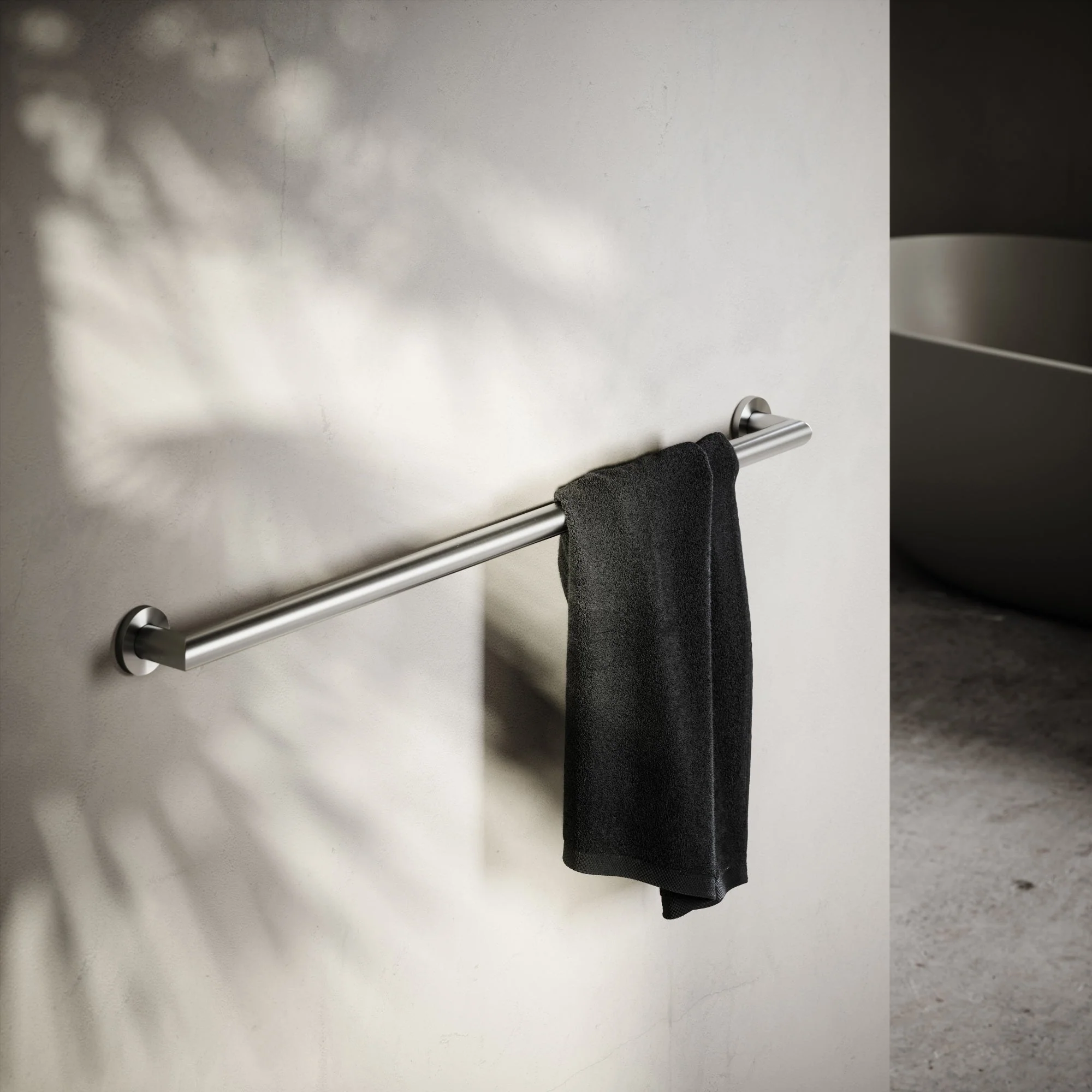 Mayfair Brushed Stainless Doc M Grab Rail 1000mm - Image 3