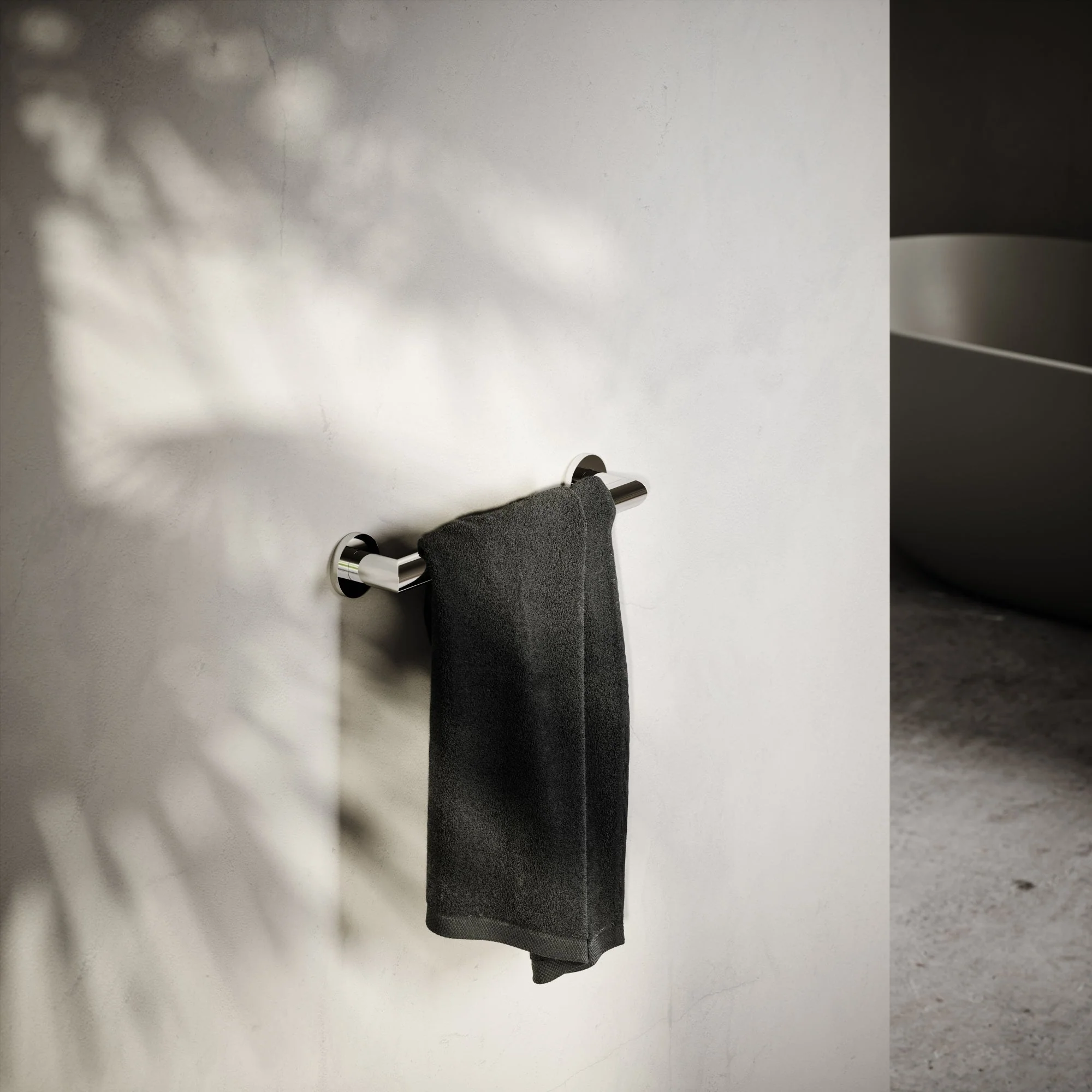 Mayfair Chrome Doc M Grab Rail 400mm - Image 3