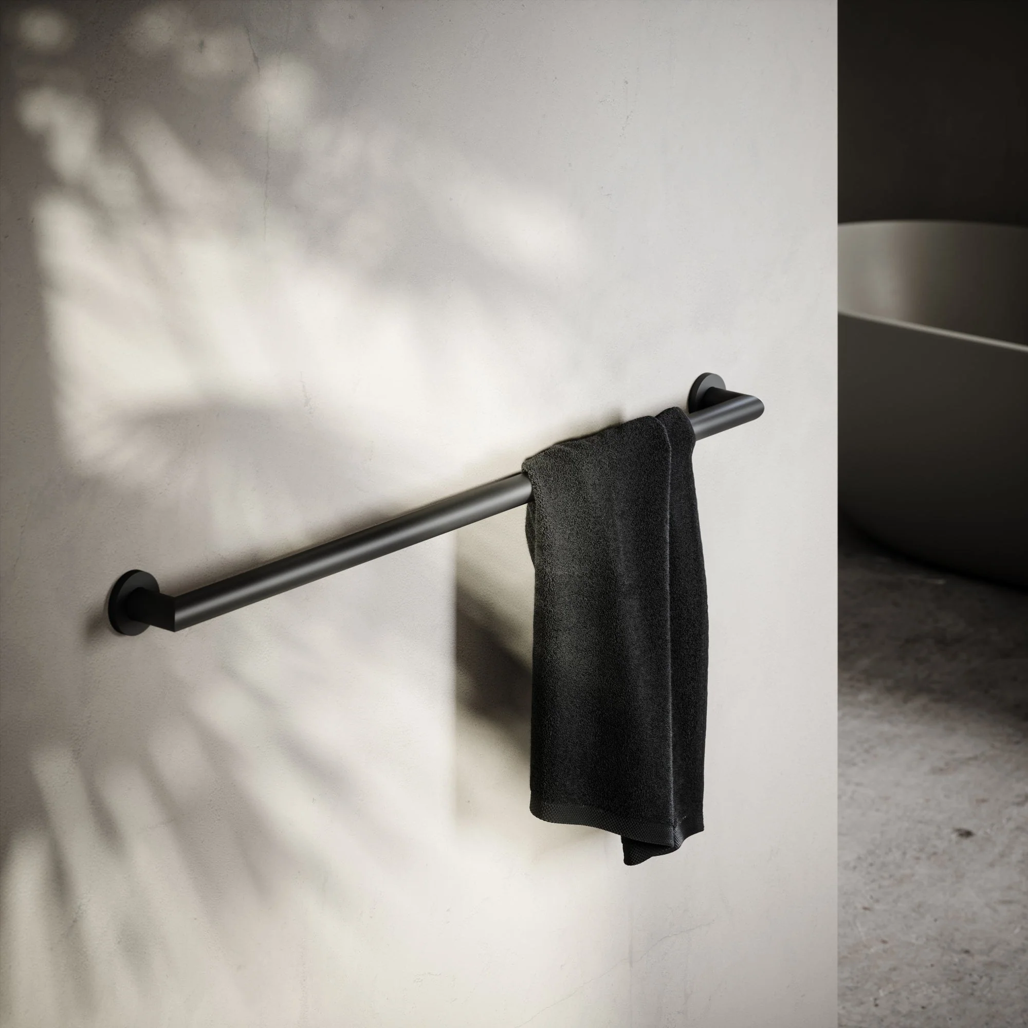 Mayfair Matte Black Doc M Grab Rail 1000mm - Image 3